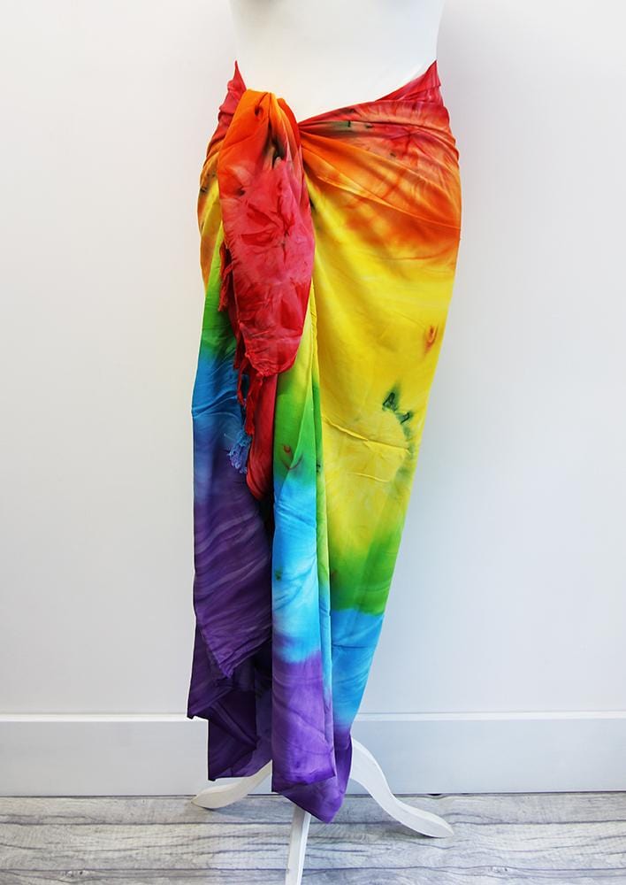 Tie dye shop sarong skirt