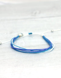 Blue Multi Strand Bracelet - Hula - Bracelet - Hula Beach