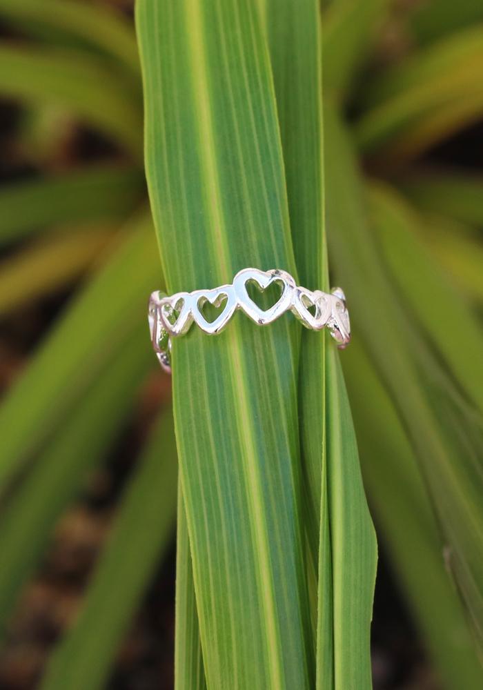 Love Hearts Toe Ring - Hula - Toe Ring - Hula Beach