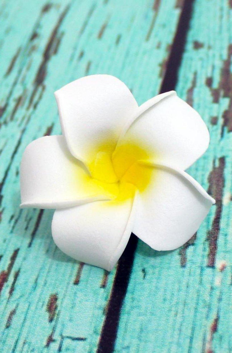 Plumeria Flower Clip - Hula - Hair Flowers - Hula Beach