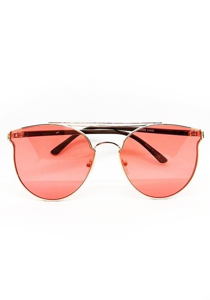 Red Cat Eye Sunglasses - Hula - Sunglasses - Hula Beach